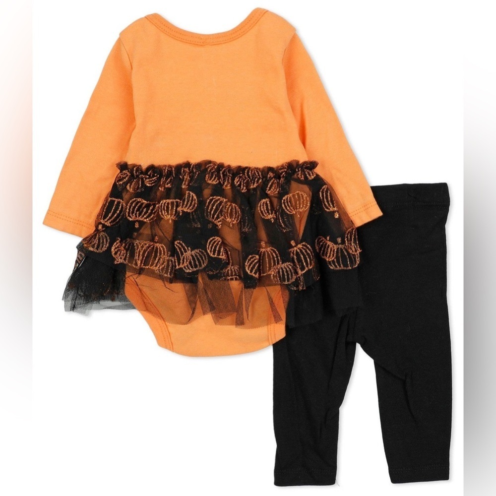 🎃Baby Girls 2 Pc Halloween Tutu Set - Picture 3 of 3